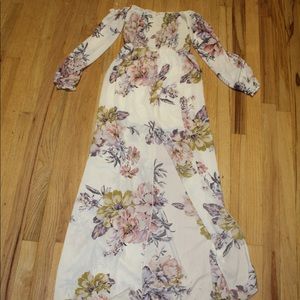 Floral maxi dress